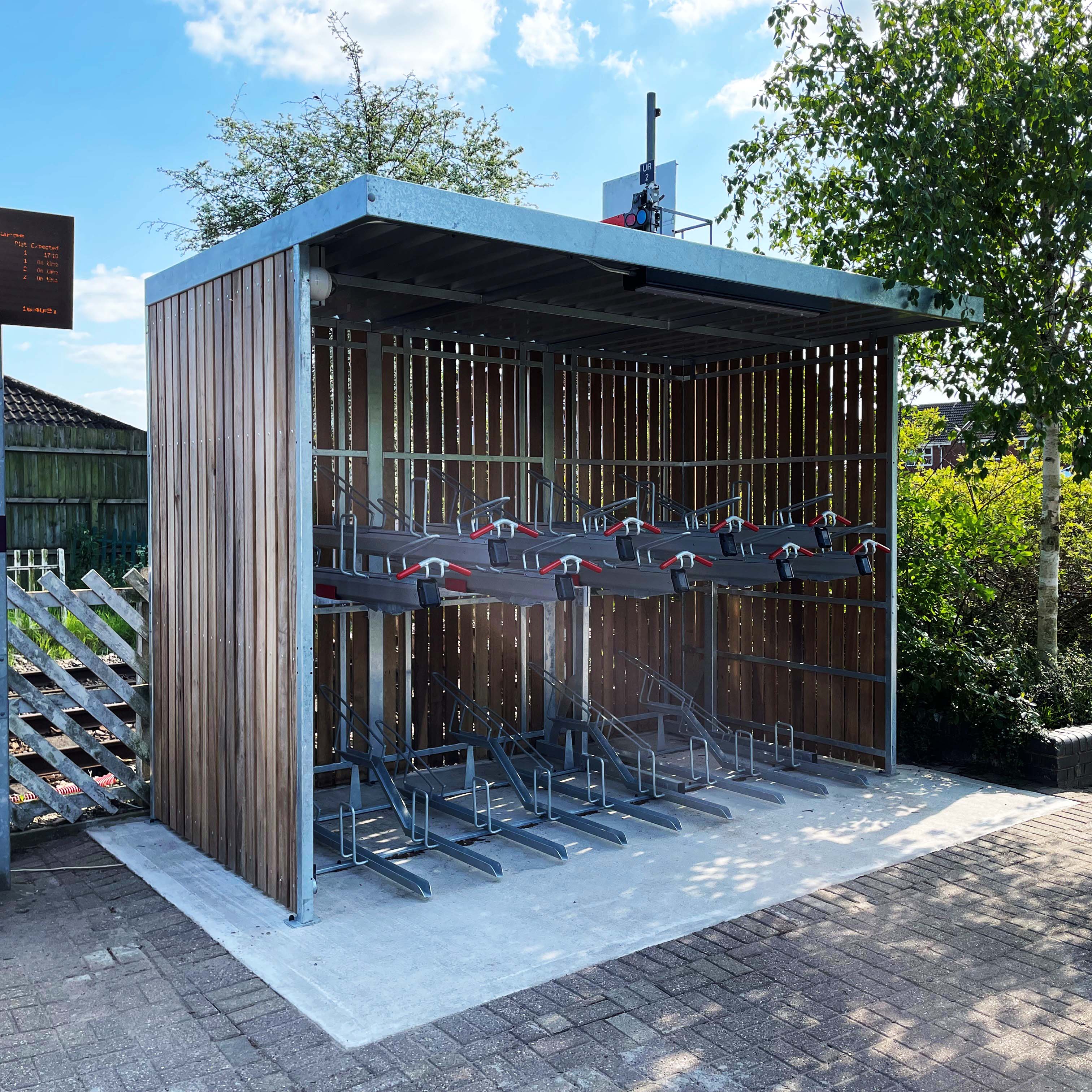 Uttoxeter Station Cycle Shelter